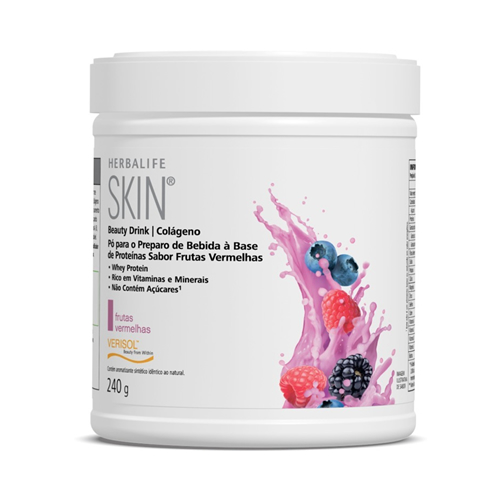 herbalife-Beauty Drink Colágeno-frutas vermelhas