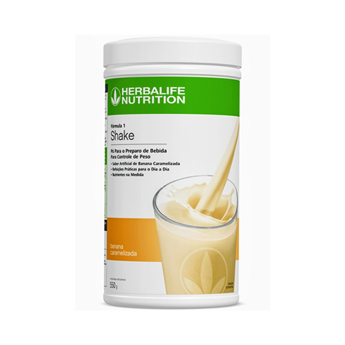 herbalife-shake-banana caramelizada Banana Caramelizada